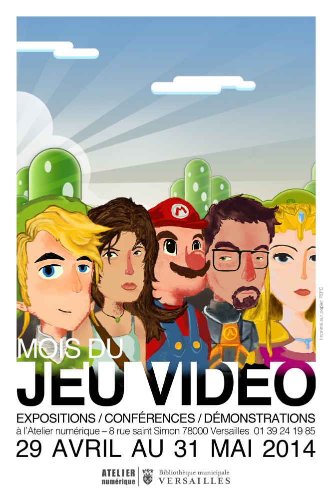 Illustration de l'article sur Versailles : Mois du jeu vidéo à l'Atelier numérique